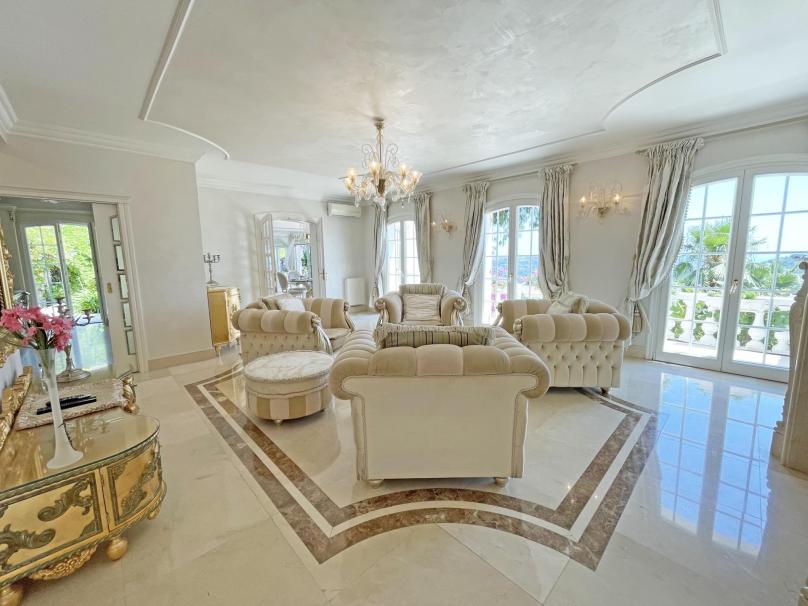 Saint Jeannet - Villa 410 ㎡ with swimming pool, tennis court and sea view