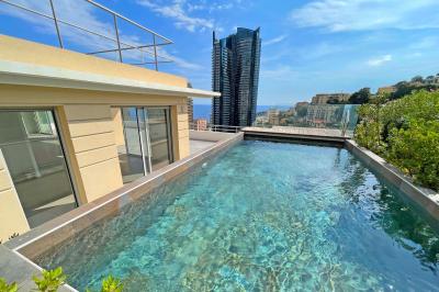 Beausoleil - Penthouse 160 ㎡ with private pool